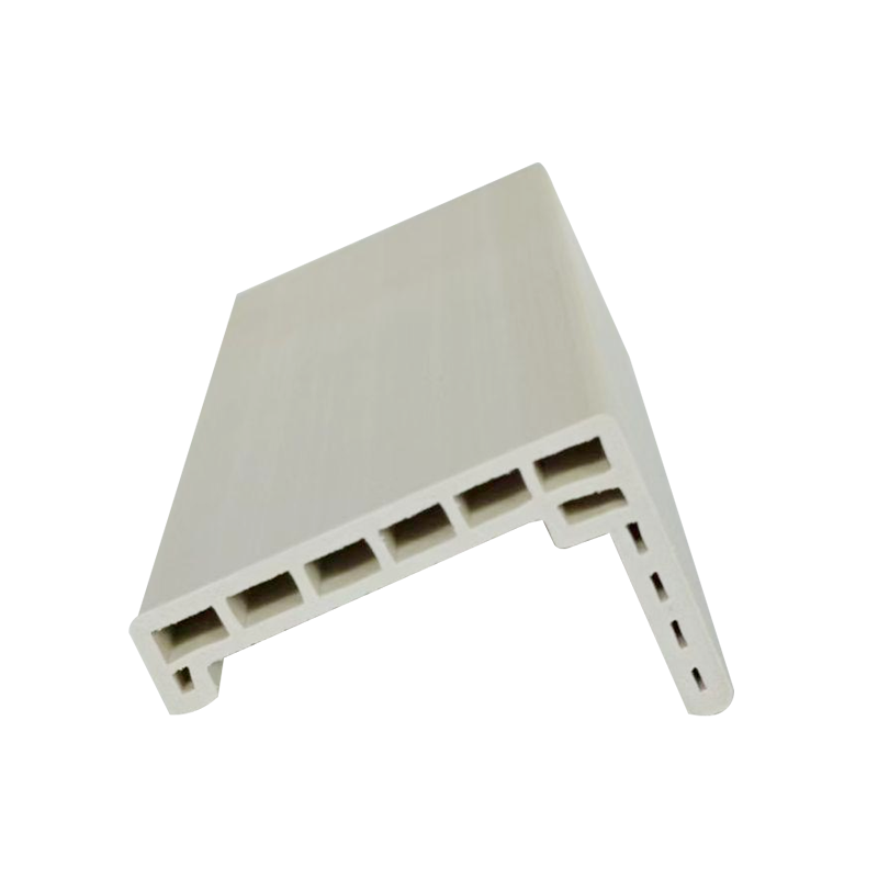 60*38/80*60/100*60mm Off White Flat WPC Door Architrave