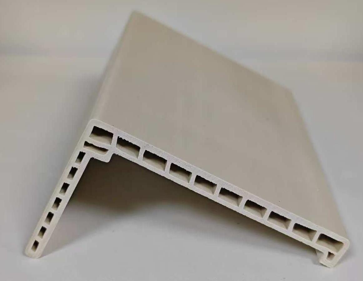 60*38/80*60/100*60mm Off White Flat WPC Door Architrave